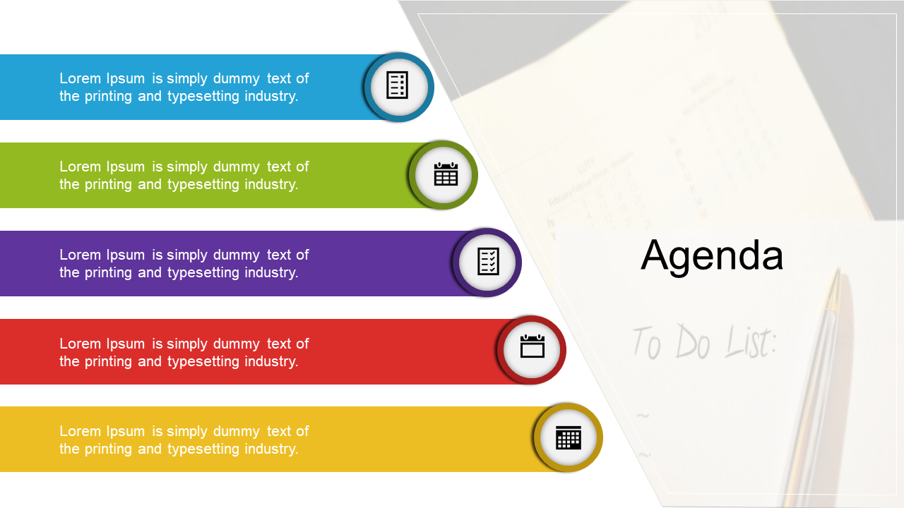 Best Agenda Google Slides and PowerPoint Templates Design 